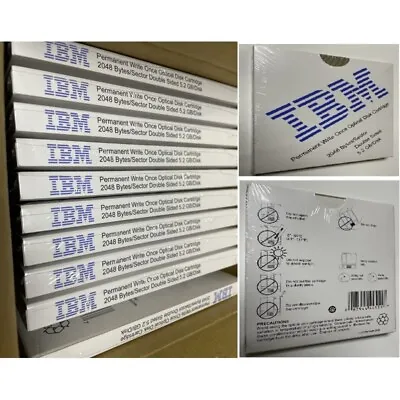 NEW IBM 5.2GB MO Disk Cartridge (Lot 10pcs) • $140