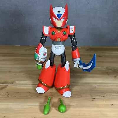 Megaman X Zero Jazwares Anime RARE 2003 10 Inch Action Figure Red Complete! • $44.99