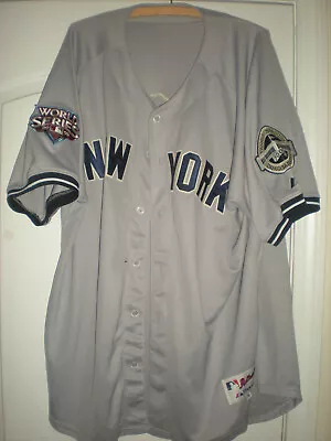 YANKEES HOFer The GREAT MARIANO RIVERA #42  ROAD JERSEY 2009 WORLD SERIES Sz 56 • $85