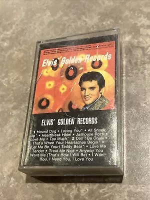 Bmg/rca Cassette Tape/elvis Presley/elvis Golden Records • $5.99