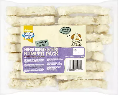 Good Boy - Munchy Fresh Breath Bonies - Dog Chews - Dental Chews For Dogs - Pack • £9.12