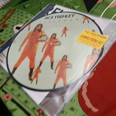 £28.50 • Buy Ace Frehley Spaceman RSD Picture Disc 2019 Inc Poster Rock NM/NM Kiss Box16