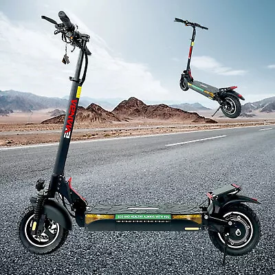 EMANBA Electric Scooter 800W 48V 13Ah 45KM/H Fast Speed 10inch Off Road Tires • £518.99