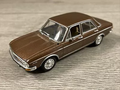 Minichamps AUDI 100 Saloon 1971 Metallic Brown 1/43 Scale - Unboxed • £24.99