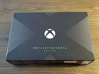 Microsoft Xbox One X 1tb Project Scorpio Edition Console Excellent CIB • $225