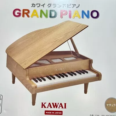 KAWAI MIni Grand Piano 32 Key Natural 1144 Musical Instrument Toy Japan  F/S New • $212.63