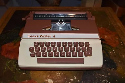 Vintage 1976 Sears Writer 4 Typewriter. • $75