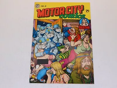 Motor City Comics #2 F/VF 7.0 R Crumb Underground Comix • $25