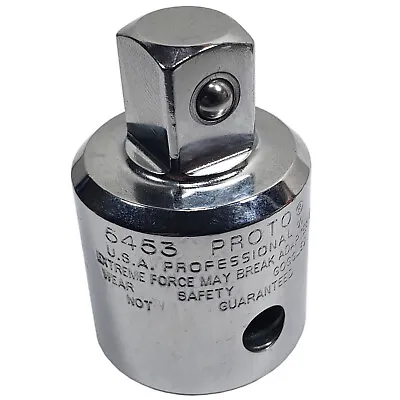 PROTO® Tools 5453 3/4  Female To 1/2  Male Socket Drive Adapter J5453 PROTO USA • $21.95