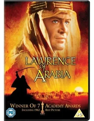 Lawrence Of Arabia Dvd Peter O'toole Omar Sharif New Sealed Uk Original Genuine • £4.99
