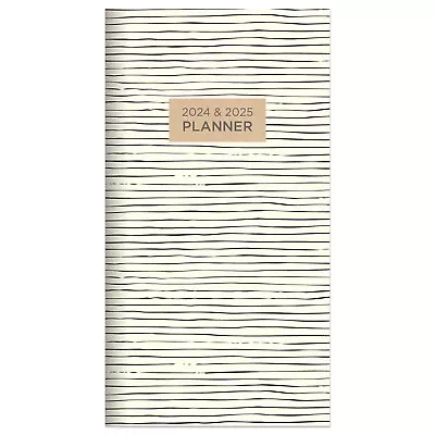 FINAL SALE 2024-2025 Sketchy Lines Small Monthly Pocket Planner • $2.80