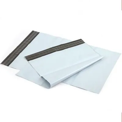 £2.99 • Buy Mailing Bags - Small Medium Large White Plastic Postage Mailing Sacks Postal
