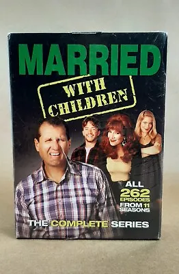 Married With Children Complete Series DVD Box Set Sealed Not Rated Version READ • $27.99