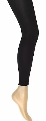 100 Denier  FOOTLESS  Opaque  Thick Tights- Women's- Colours • £5.99