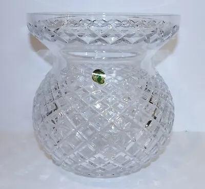 Exquisite Large Waterford Crystal Beautifully Cut & Shaped 9  Vase ~9 Pounds~ • $274.99