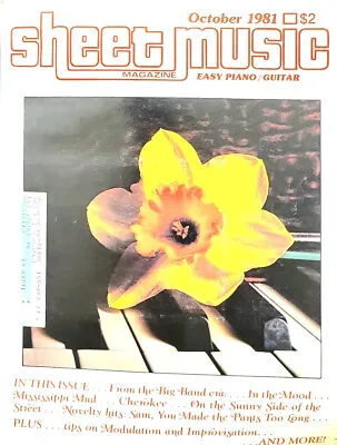 VINTAGE/USED - Sheet Music Magazine - • $10