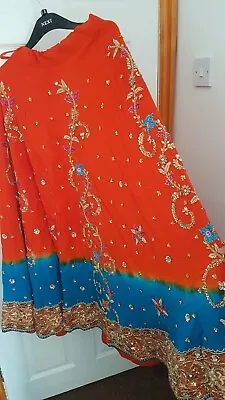 Womens Ladies Lehenga Choli Chaniya Choli  Dress Asian Indian • £14.99