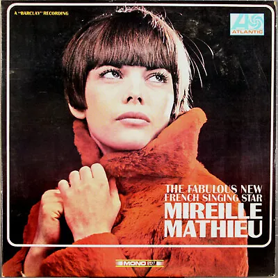 Mireille Mathieu Fabulous New French Singing Star LP Atlantic 8127 Mono 1966 • $7.99