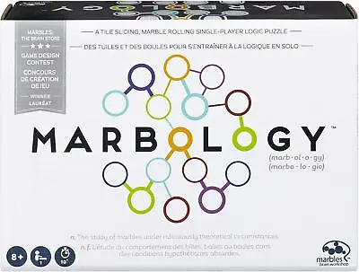 Marbology Marble Puzzle Board Wooden Premium Game 6044856 • £12.99