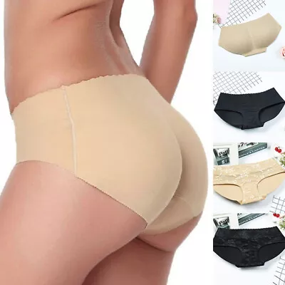 Women Buttock Padded Underwear Shapewear Bum Butt Lift Enhancer Brief Panties ! • £7.07