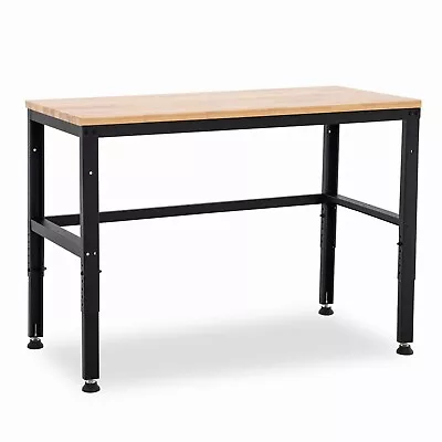 Lovupet  48   Workbench For Garage With 1  Wooden Top • $249.99