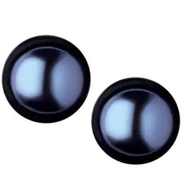 BN Links Of London Effervescence Large Freshwater Pearl Earrings Black RRP £130 • £65