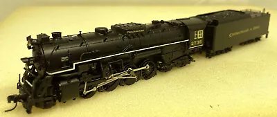 N Scale Life Like 2-8-4 Steam Locomotive Chesapeake And Ohio • $75