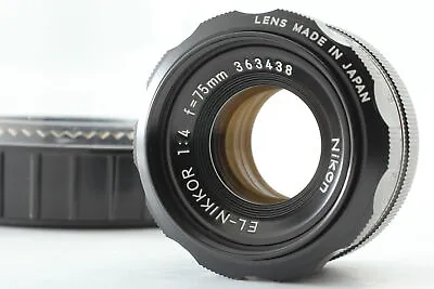 [Exc+5 In Case] Nikon EL-NIKKOR 75mm F4 Enlarging Lens For M39 Mount From JAPAN • $28.90