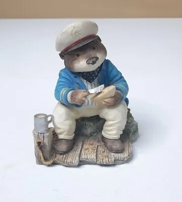 $25.50 • Buy Foxwood Tales Villeroy And Boch  Picnic At Foxwood  Captain Otter Figurine