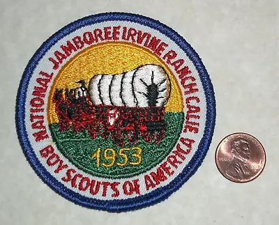 Bsa Boy Scouts Of America Oa 2023 Repro 1953 National Jamboree Pb Patch Mint! • $46.34