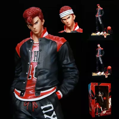 Slam Dunk Sakuragi Hanamichi 2 Head 32cm Anime Statue Figure W/ Accessory In Box • $78.25