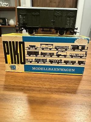 Piko H0 5/6449 Gedeckter Güterwagen 8132-17 DR OVP (5323g) • $18