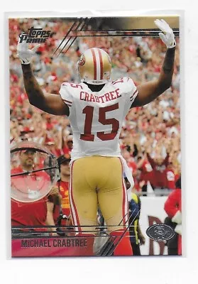 2014 Topps Prime Image Variation Michael Crabtree (White Jersey) #20 • $1.50