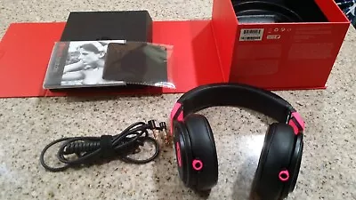 Beats By Dr. Dre Pro Beats Over The Ear Headphones Pink/Black Limited Edition • $435