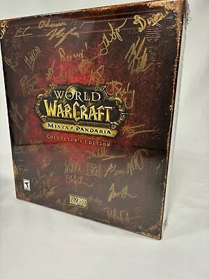 BRAND NEW - World Of Warcraft MISTS OF PANDARIA Collector's SIGNED & SEALED • $360
