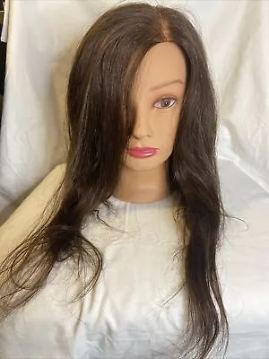 Diane Fromm Mannequin Head Eva D311 100% Real Hair Cosmetology Hairdresser • $29.99