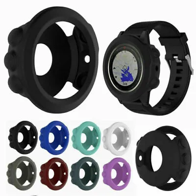 For Garmin Fenix 5 5X Waterproof Silicon Band Cover Case Screen Protector Sleeve • $20.21