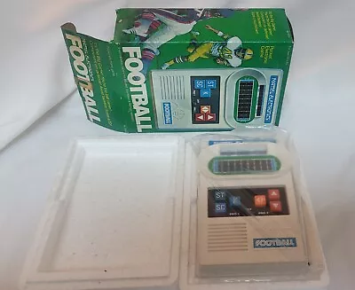 MATTEL ELECTRONICS FOOTBALL Handheld Game  BRAND NEW!! ... OPEN BOX!! ... LOOK!! • $700