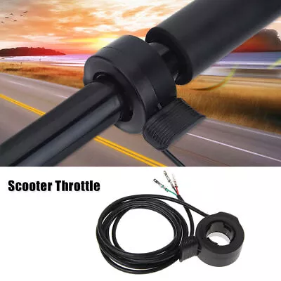 22mm 7/8  Thumb Throttle Speed Control Assembly For E-Bike Electric Bike Scooter • $9.09