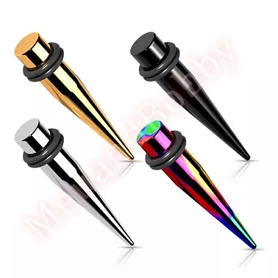 Surgical Steel Ear Taper Stretcher Expander CHOOSE SINGLE OR PAIR • $4.99