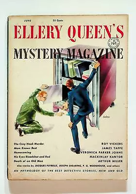 Ellery Queen's Mystery Magazine Vol. 19 #103 VG- 3.5 1952 Low Grade • $3