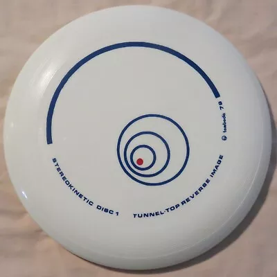 VINTAGE 1979 Wham-O Stereokinetic Disc 1 Frisbee Mold 81 Tom Boda TUNNEL TOP EX • $13.95