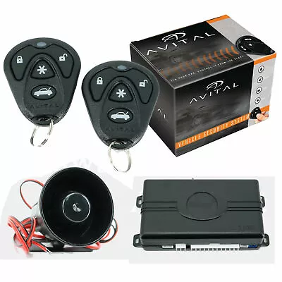 Avital 3100L Keyless Entry Trunk Release Car Alarm Security System Starter Kill • $44.90