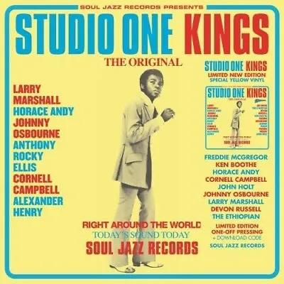 Soul Jazz Records Present Studio One Kings New Sealed Ltd Vinyl 2lp In Stock • £38.50