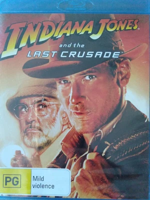 $11.99 • Buy Indiana Jones And The Last Crusade Blu-ray New/Sealed Freepost 