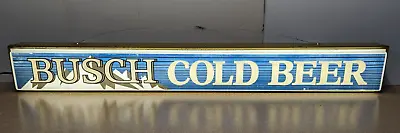 Vintage 1978 Busch Cold Beer Mountains LED Lighted Sign 48  • $249.99