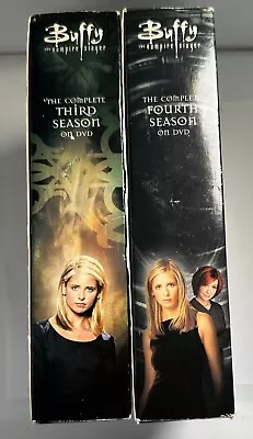 Buffy The Vampire Slayer Seasons 3 & 4 - DVD - Box Wear • $8.94