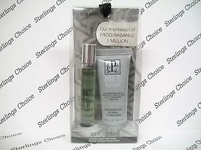 $8.99 • Buy Preferred Fragrance Impressions Cologne And Shower Gel - Multi-Platinum