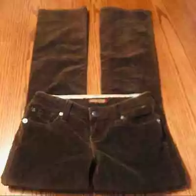 Vintage Zanadi Brown Corduroy Jeans Sz 7 • $38