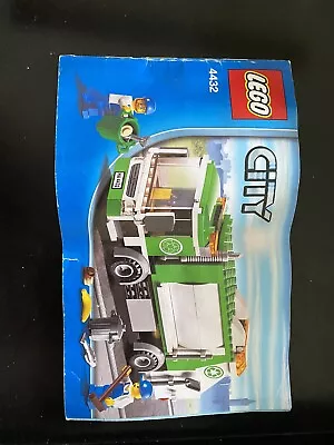 LEGO CITY: Garbage Truck (4432) 100% Complete With Mini Figures • £10